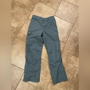 Patagonia Slate Gray Outdoor Pants boy medium cargo
